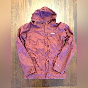 Columbia kids raincoat size L 10/12